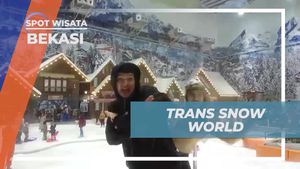 Menemukan Sensasi Bermain Salju di Trans Snow World, Bekasi
