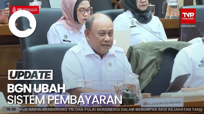 Video Kepala BGN Pastikan Tak Ada Lagi Dapur MGB yang Reimburse!