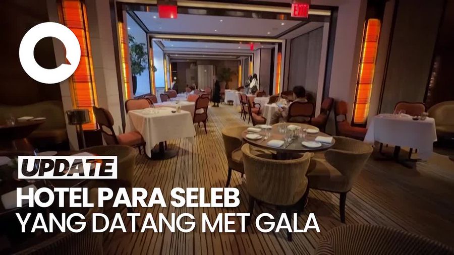 Video Berkeliling Hotel Langganan Selebriti yang Datang ke Met Gala