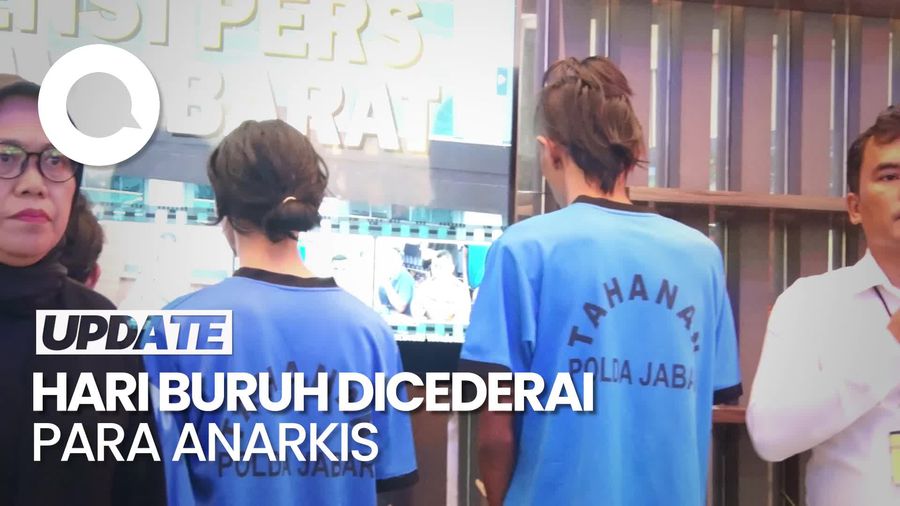 Video: Kapolda Jabar Pastikan 4 Anarkis Saat Peringatan May Day Bukan Buruh