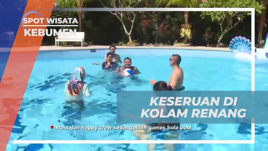 Serunya Berenang dan Bermain di Kolam Renang Kebumen