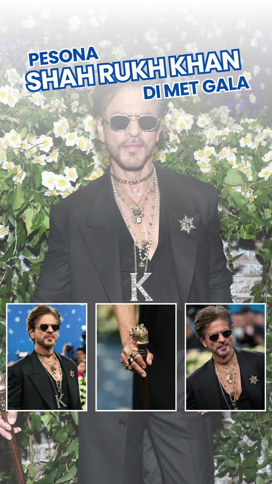 Video: Melihat Debut Shah Rukh Khan di Met Gala 2025