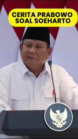 Video Prabowo: Pak Harto Tak Mau Berkuasa dengan Senjata