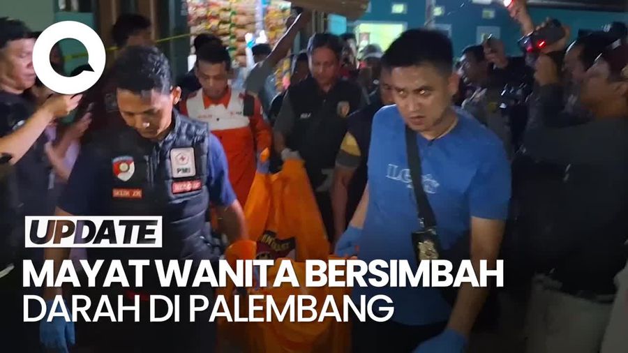 Video: Geger Penemuan Mayat Perempuan Bersimbah Darah di Palembang