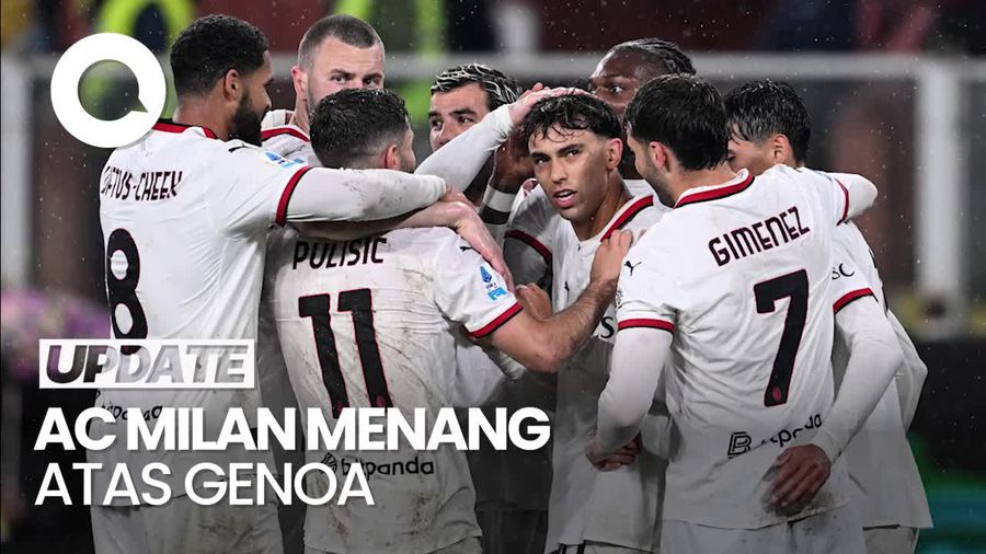 Video: AC Milan Comeback, Sukses Taklukkan Genoa 2-1