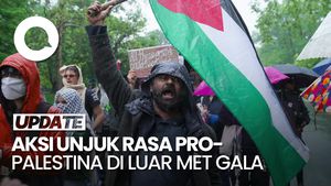 Video: Demo Pro-Palestina Warnai Gelaran Met Gala 2025
