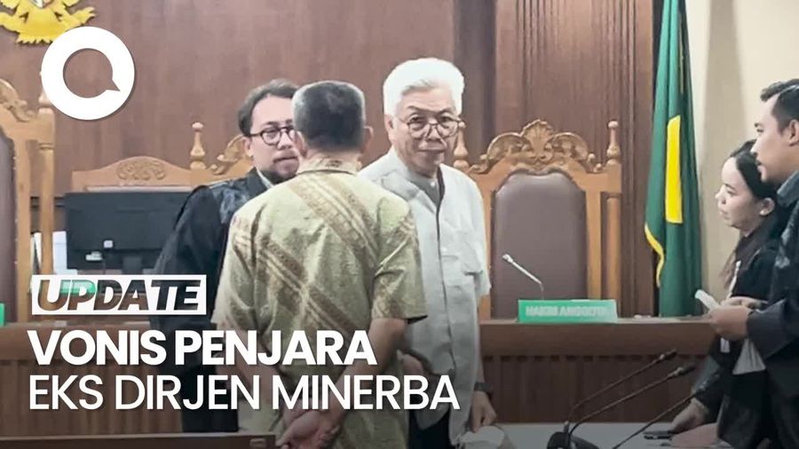 Video: Eks Dirjen Minerba Divonis 4 Tahun Bui Kasus Korupsi Timah Rp 300 T