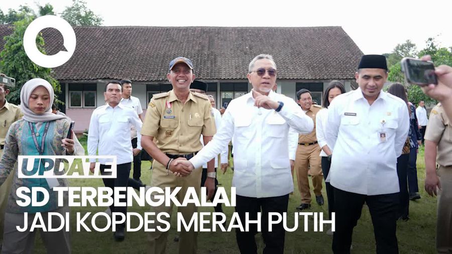 Video Menko Zulhas Minta Bekas SD Inpres Disulap Jadi Kopdes Merah Putih