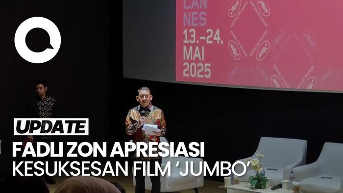 Video: Apresiasi Fadli Zon untuk Film Jumbo yang Hampir Capai 9 Juta Penonton