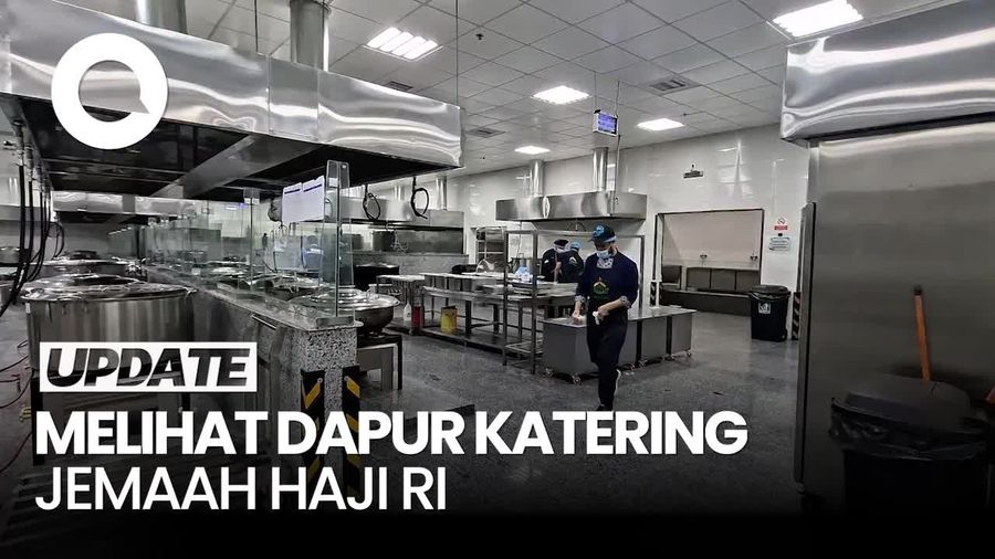 Video: Intip Dapur Katering Jemaah Haji, Koki-Bumbu Langsung dari Tanah Air