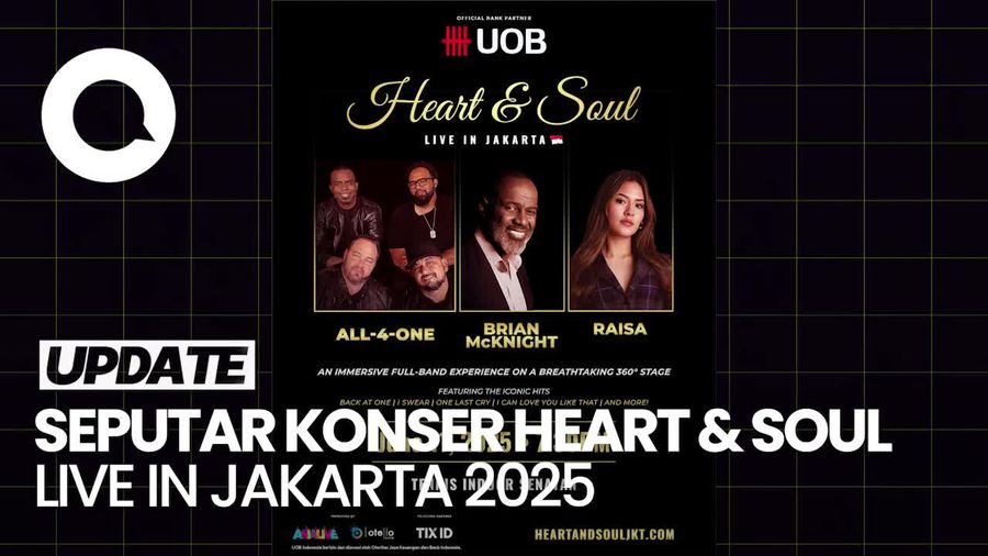 Video: Gambaran Panggung 360 Derajat Heart & Soul, Dibintangi Brian McKnight hingga Raisa