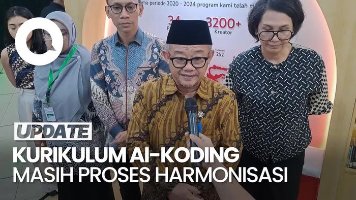 Video Mendikdasmen Sebut Kurikulum AI-Koding Masih Jadi Pelajaran Pilihan