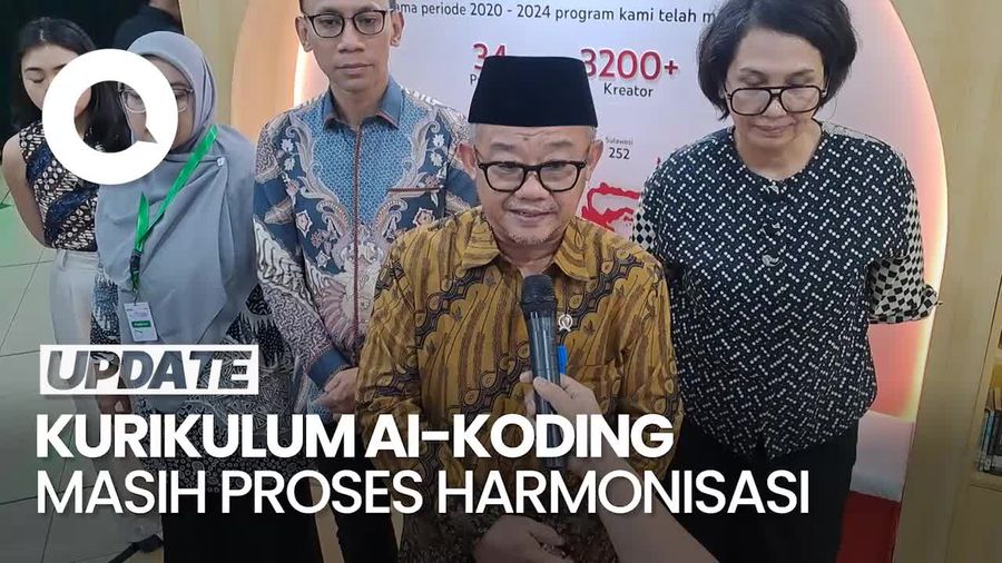 Video Mendikdasmen Sebut Kurikulum AI-Koding Masih Jadi Pelajaran Pilihan