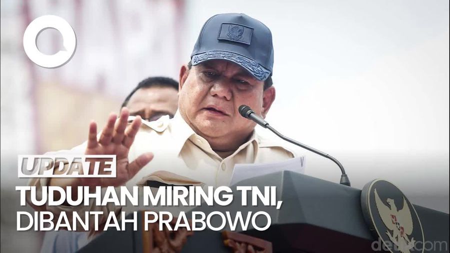 Video Prabowo: TNI Selalu Dituduh Mau Jadi Diktator