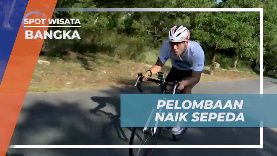Ikuti Keseruan Perlombaan Naik Sepeda yang Menantang di Bangka