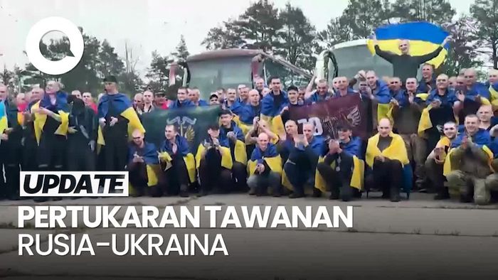 Video: Rusia dan Ukraina Saling Tukar 205 Tawanan Perang