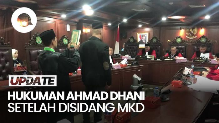 Video Sanksi yang Diberikan MKD ke Ahmad Dhani: Teguran-Wajib Minta Maaf