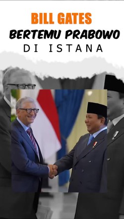 Video: Bill Gates Tiba di Istana, Disambut Langsung Prabowo