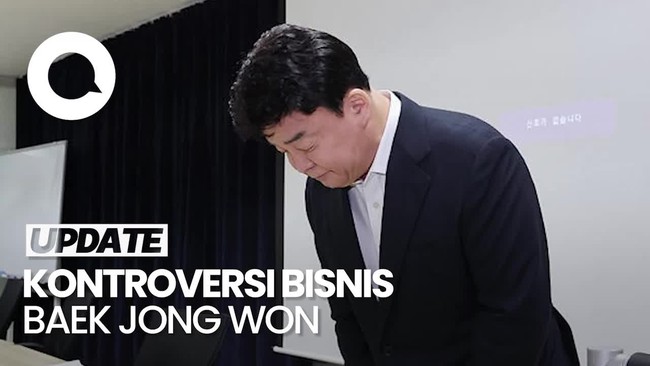 Video: Mundurnya Baek Jong Won dari TV, Imbas Kontroversi Bisnis