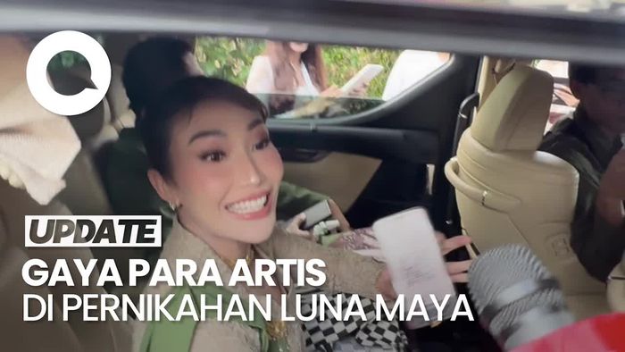 Video: Outfit Check Para Artis di Pernikahan Luna Maya-Maxime