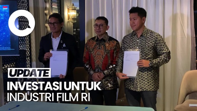Video: Sandiaga Uno dan UMA Siap Investasi USD 300 Juta untuk Industri Film RI