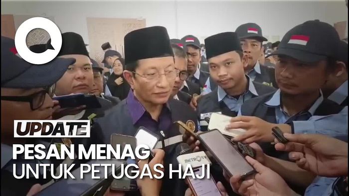 Video Pesan Menag ke Petugas Haji: Jalankan Tugas dengan Penuh Keikhlasan