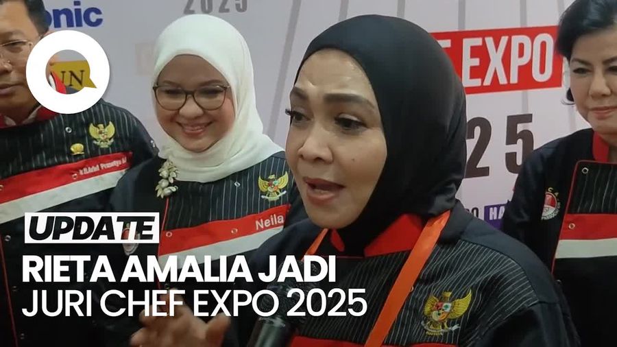 Video Persiapan Rieta Amalia Jadi Juri Chef Expo 2025: Kosongkan Perut 
