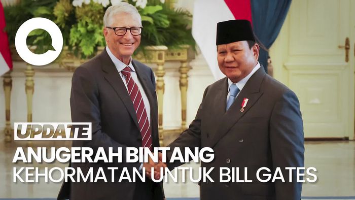Video: Prabowo Mau Beri Bintang Kehormatan untuk Bill Gates
