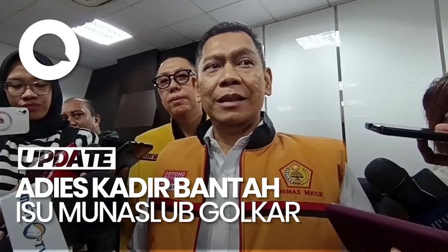 Video Adies Kadir Bantah Isu Munaslub Lengserkan Bahlil: MKGR Pasang Badan!