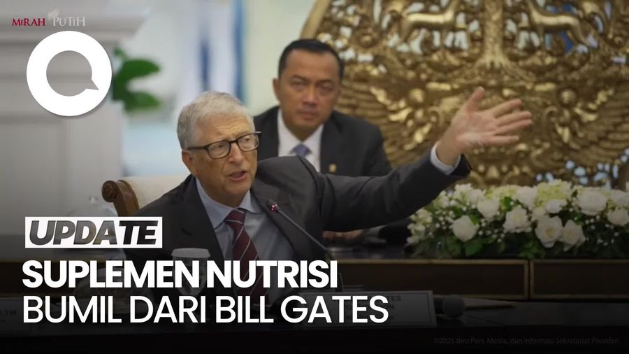 Video: Bill Gates Akan Luncurkan Suplemen Nutrisi buat Ibu Hamil di RI