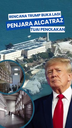 Video: Suara Penolakan Turis soal Rencana Trump Buka Lagi Penjara Alcatraz