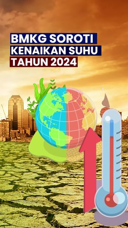 Video BMKG: 2024 Jadi Tahun Terpanas Sepanjang Sejarah