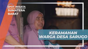 Menjalin Persahabatan dengan Warga Ramah Desa Sarugo, Sumatera Barat