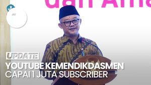 Video: Capai 1 Juta Subscriber, YouTube Kemendikdasmen Raih Gold Play Button