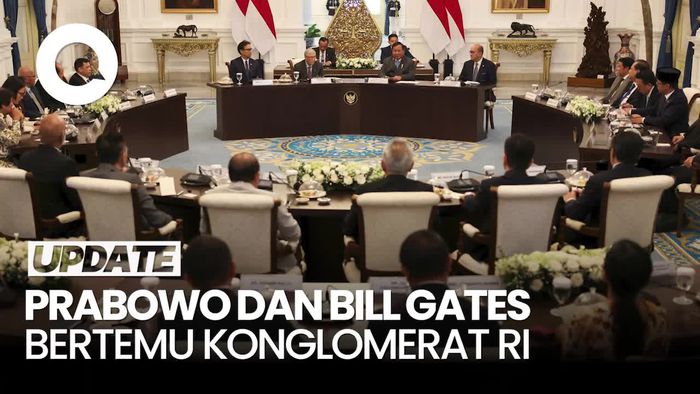 Video: Prabowo-Bill Gates Diskusi dengan Pengusaha RI, Ada Chairul Tanjung