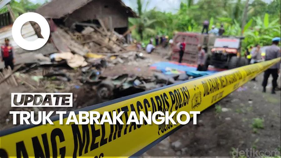 Video: Kronologi Truk Oleng Tabrak Angkot di Purworejo, 11 Tewas
