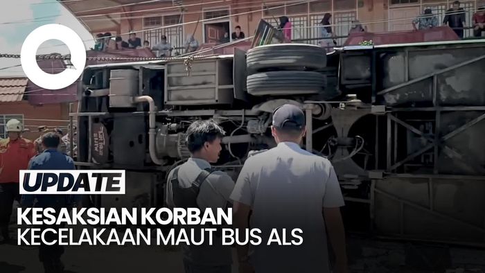 Video: Cerita Penumpang Detik-detik Bus ALS Terguling Tewaskan 12 Orang