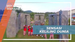 Nikmati Sensasi Keliling Dunia Dalam Taman Unik di Cimory On The Valley Semarang