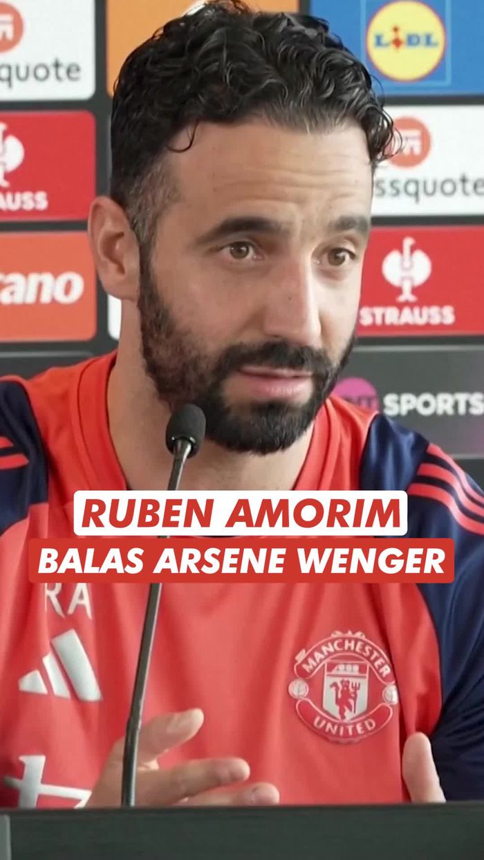 Video Amorim Balas Wenger soal Juara Liga Europa Tak Berhak ke Liga Champions