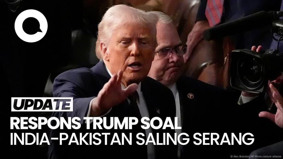 Video Trump soal India-Pakistan Saling Serang: Saya Ingin Mereka Berhenti