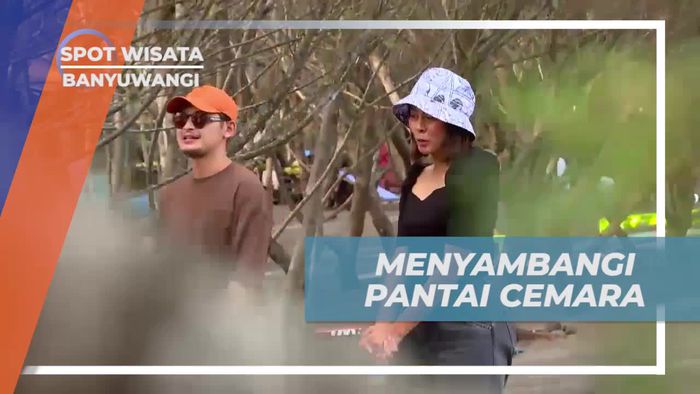 Foto-foto Seru di Pantai Cemara yang Menakjubkan di Banyuwangi
