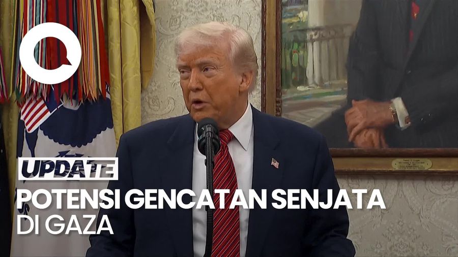 Video: Trump Bicara soal Potensi Gencatan Senjata di Gaza