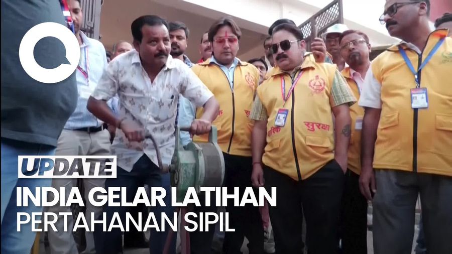 Video: Hubungan dengan Pakistan Memanas, India Gelar Latihan Pertahanan Sipil