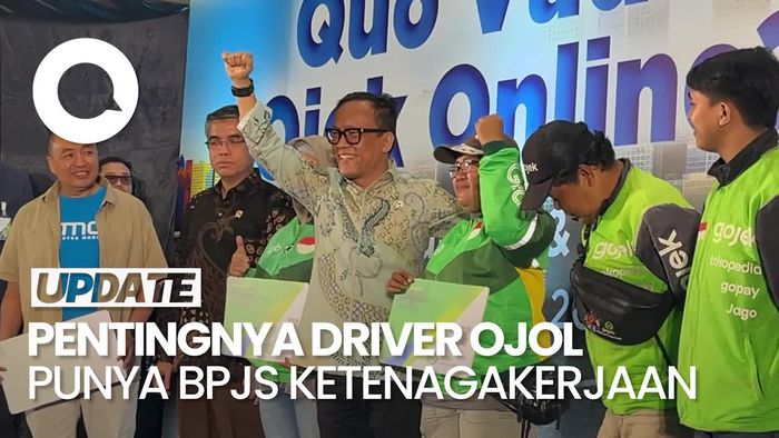 Video Menaker Dorong Pengemudi Ojol Punya BPJS Ketenagakerjaan