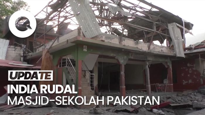 Video: Masjid dan Sekolah di Pakistan Dirudal India, 3 Orang Tewas