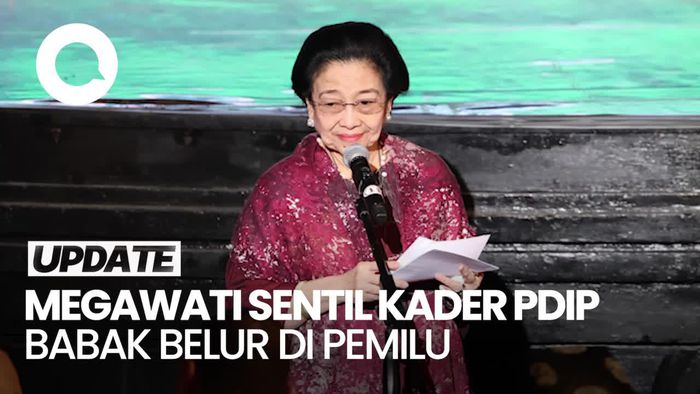 Video: Cerita Megawati soal PDIP Babak Belur di Pemilu 2024