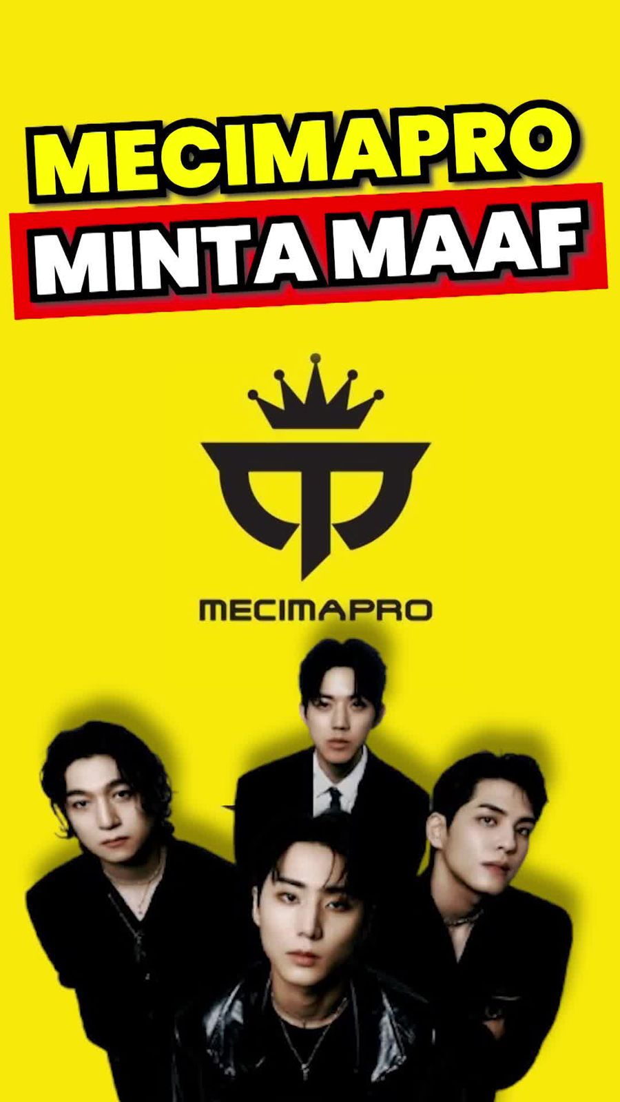 Video: Permintaan Maaf MECIMAPRO ke DAY6-My Day soal Kisruh Konser di Jakarta