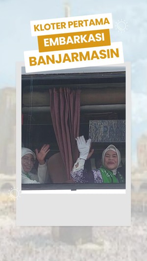 Video: Melepas Kloter Pertama Embarkasi Banjarmasin ke Tanah Suci
