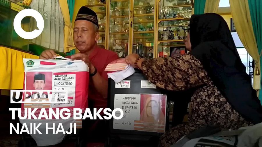 Video: Kisah Daliman, Tukang Bakso di Lampung Berhaji Usai Nabung 13 Tahun