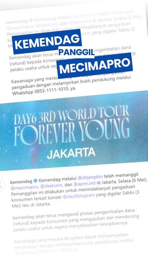 Video: Kemendag Panggil MECIMAPRO Buntut Aduan Konser DAY6 Jakarta